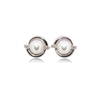 Orecchini Salvini Donna in Oro bianco Diamante 0.04 Ct AOP39583 - AOP39583